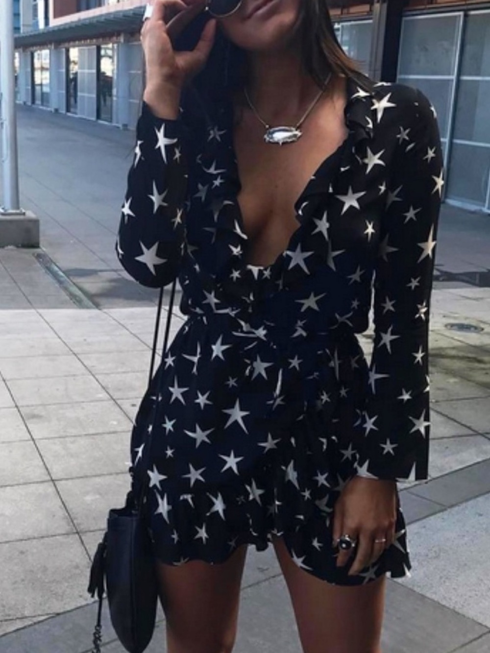 Realisation Par Alexandra Star Struck Wrap Dress